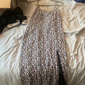 Abercrombie & Fitch Black Floral Dress